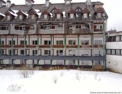 Photo Textures of Building Hotel Derelict